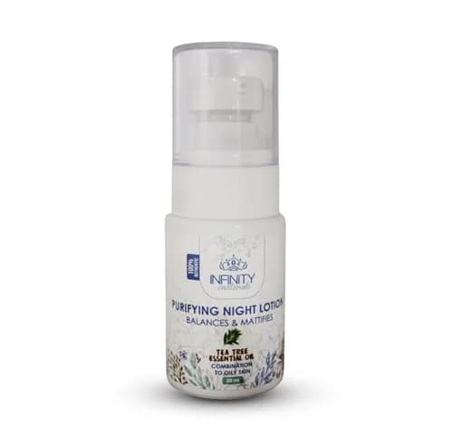Infinity Naturals Purifying Night Face Lotion with Tea Tree Oil 30ml