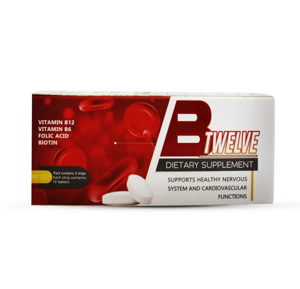 B -Twelve 30 Sublingual Tablets