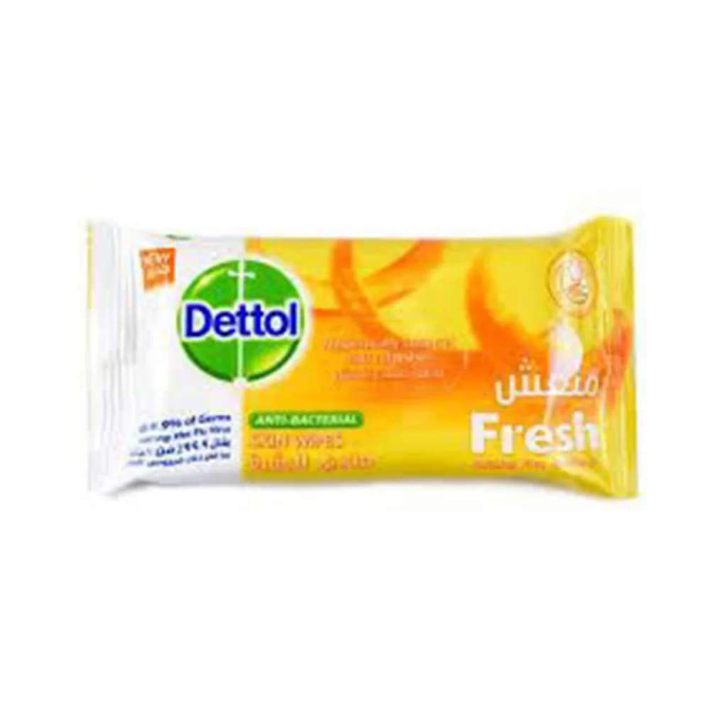 DETTOL WIPES FRESH 10P