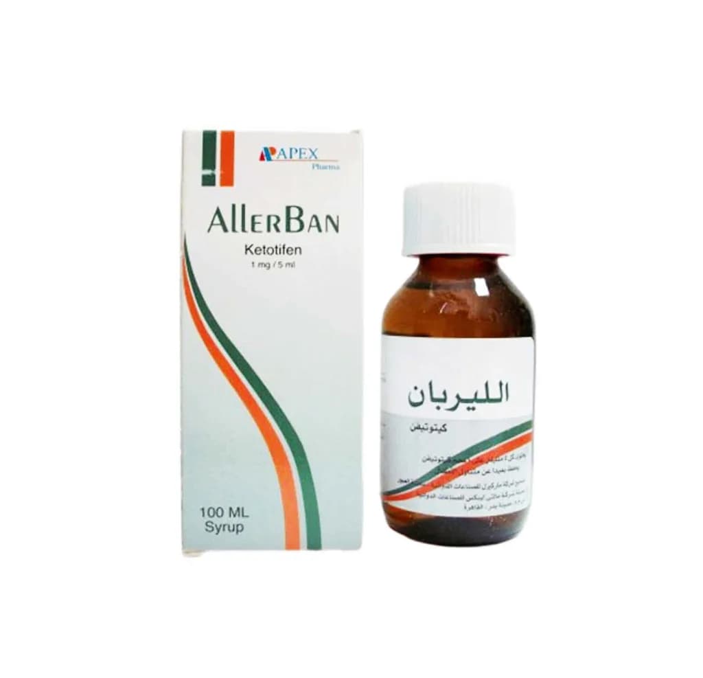 Allerban 1Mg/5Ml Syrup 100Ml