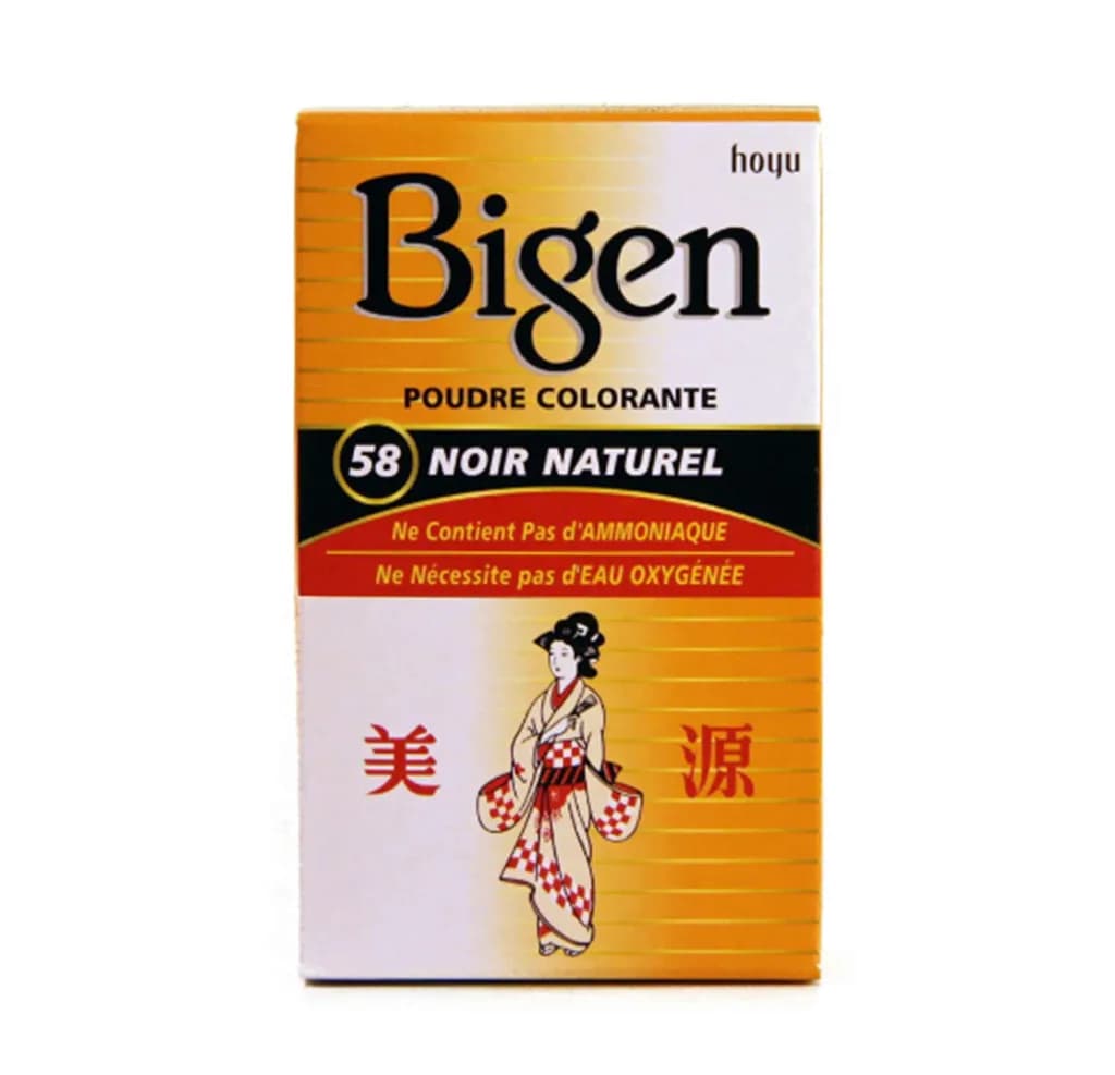 Bigen Hair Color Powder N.58 # Black