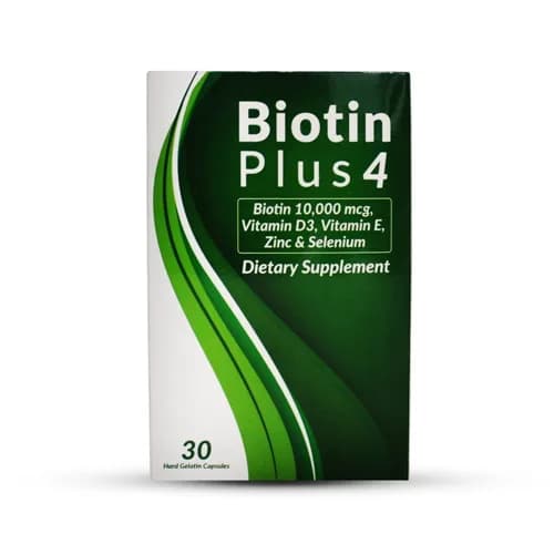Biotin Plus 4 Dietary Supplement 30 Capsules