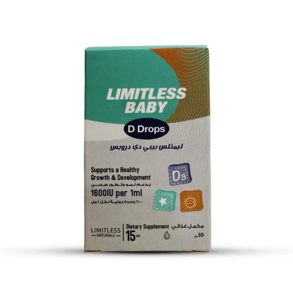 Limitless Baby D Drops 1600Iu/Ml 15Ml