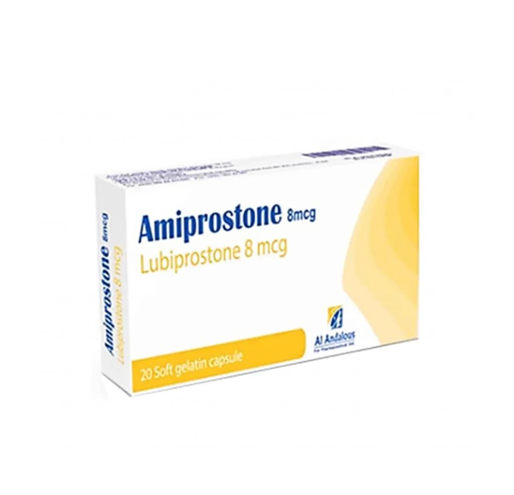 Amiprostone 8Mg 20 Capsules