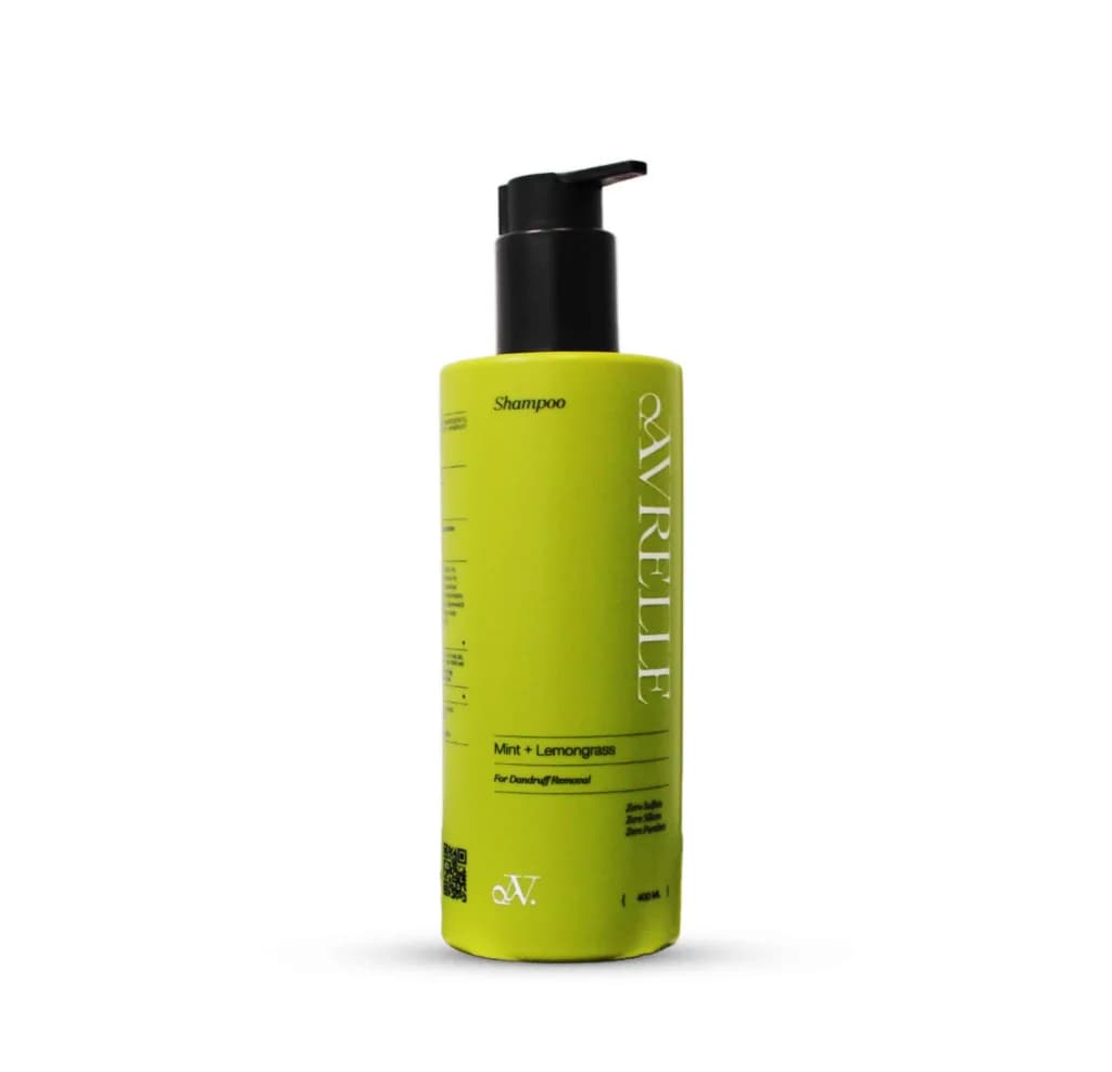 Avrelle Hair Shampoo With Mint&Lemongrass Sulphate Free Anti Dandruff 400Ml
