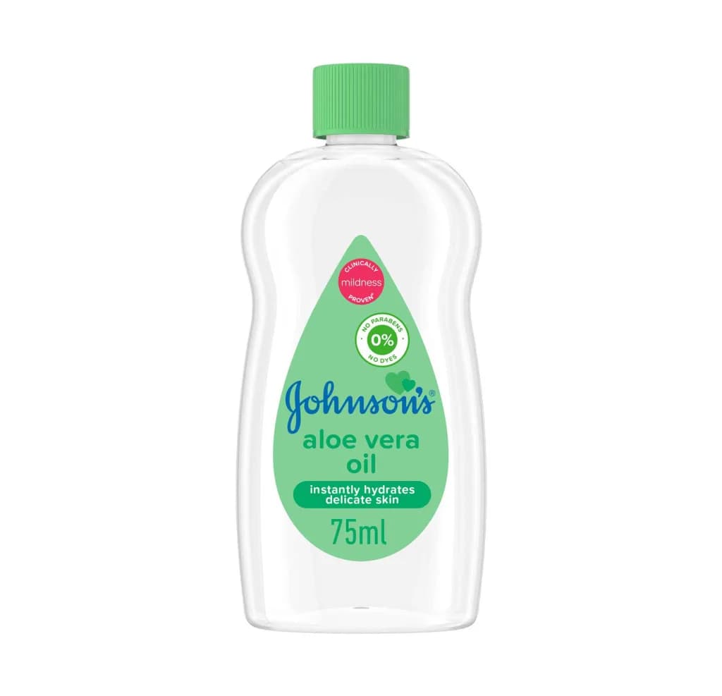 Johnson Baby Oil Aloe Vera 75Ml