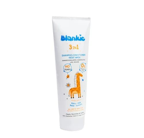 Blankie Kids and Baby 3 In 1 ( Shampoo + Conditioner + Body Wash ) 200ml
