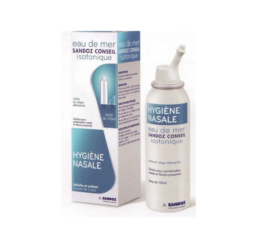 EAU DE MER (SEA WATER) NASAL SP. 100ML?
