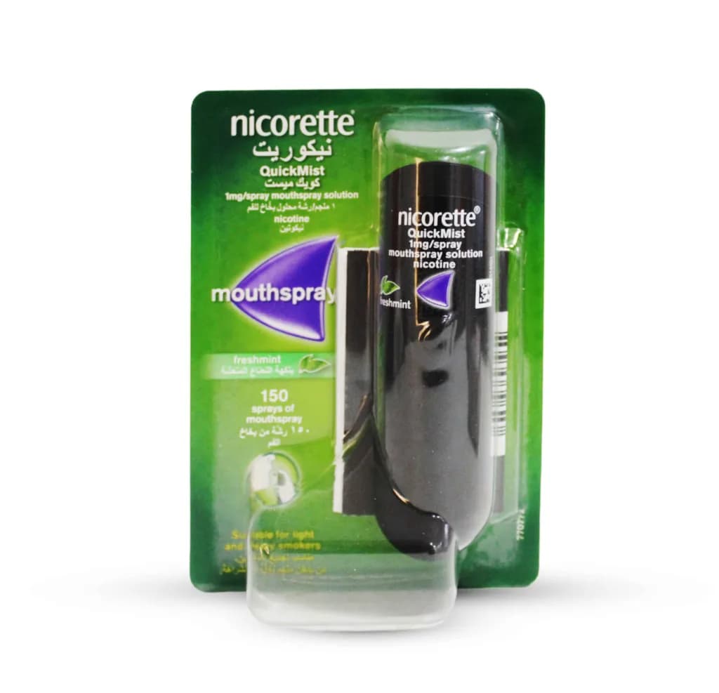 NICORETTE MOUTH SPRAY 1MG/SP -150MG ?