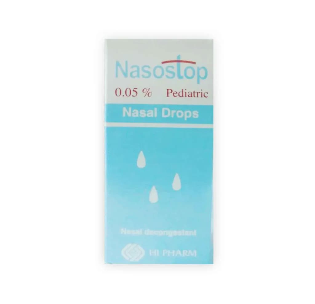 Nasostop Pediatric 0.05% Nasal Drops 15Ml