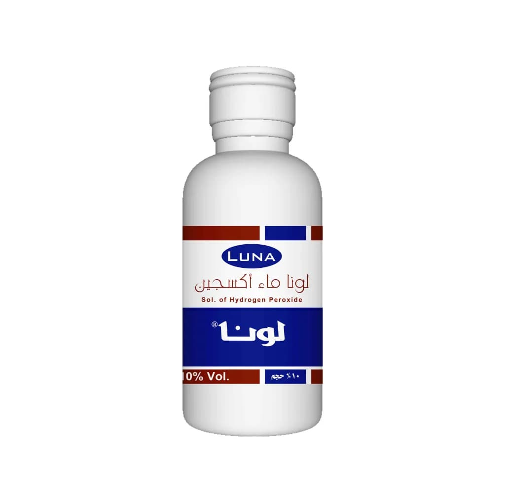 Luna Oxygen Water (H2O2) 10% 80Ml
