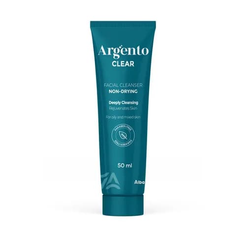 Argento Clear Facial Cleanser for Oily Skin 50ml