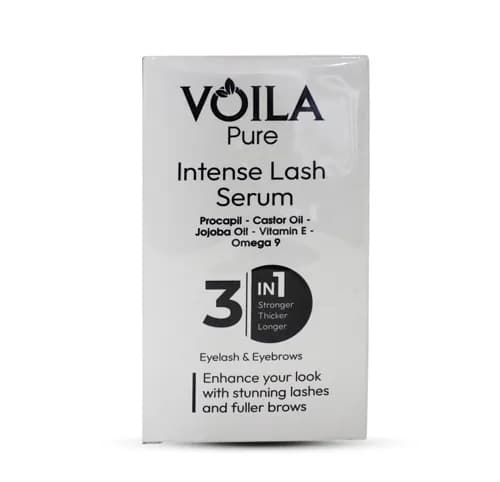 Voila Pure 3 In 1 Intense Lash Serum 10ml # White