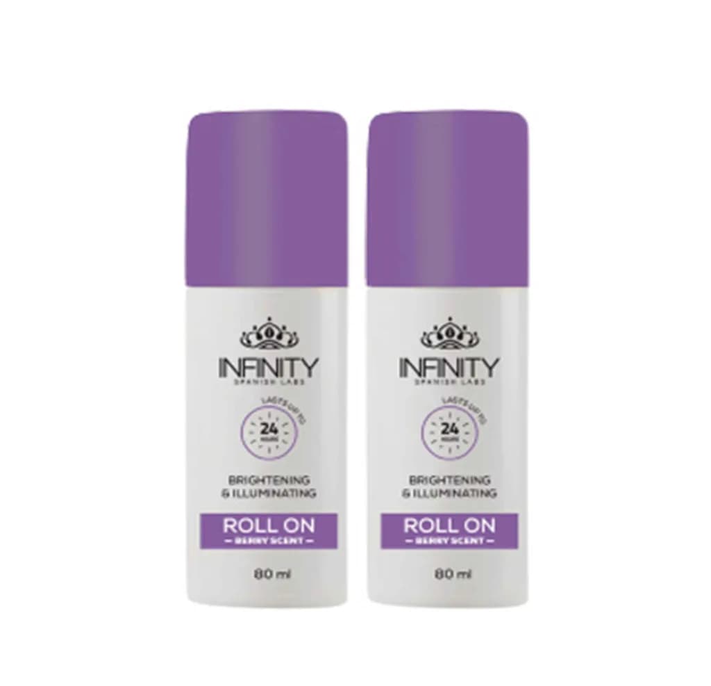 Infinity Brightning and Illuminating Roll On Berry 80ml 2PCS