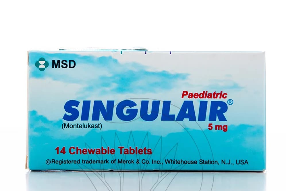 Singulair Pediatric 5Mg 14 Chewable Tablets