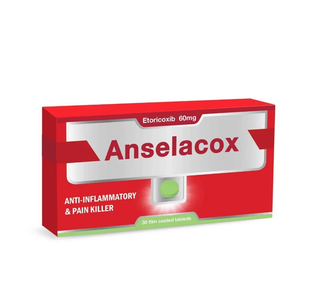 Anselacox 60Mg 30 Tablets