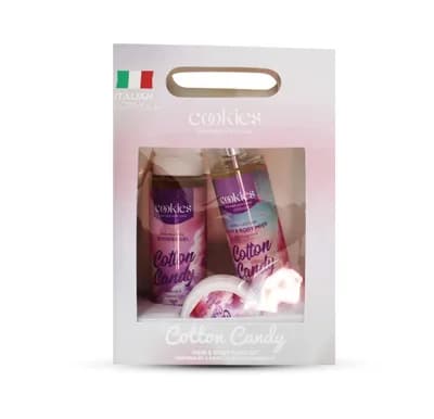 COOKIES COTTON CANDY BODY CARE SET