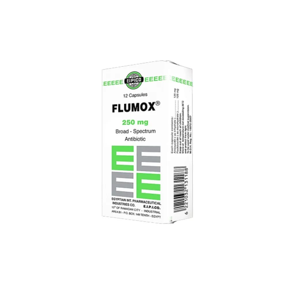 FLUMOX 250MG 12/CAP