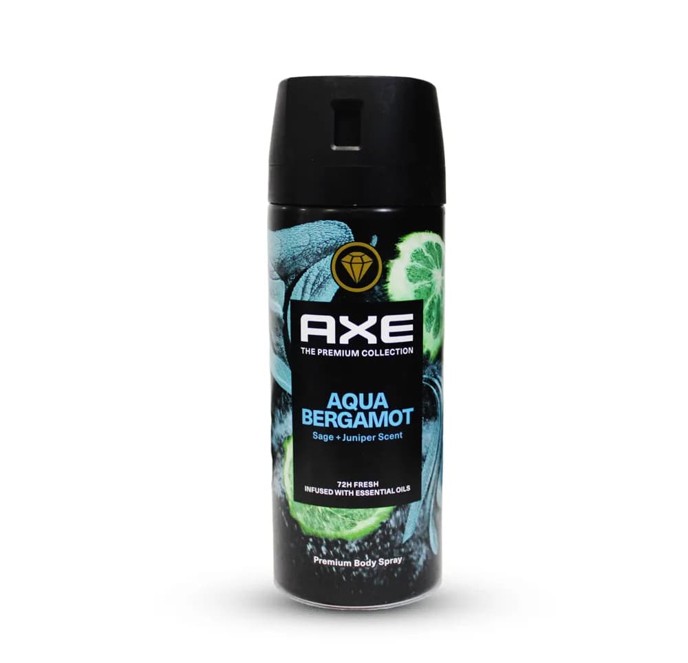 Axe Aqua Bergamot Deoderant Body Spray for Men 150ml