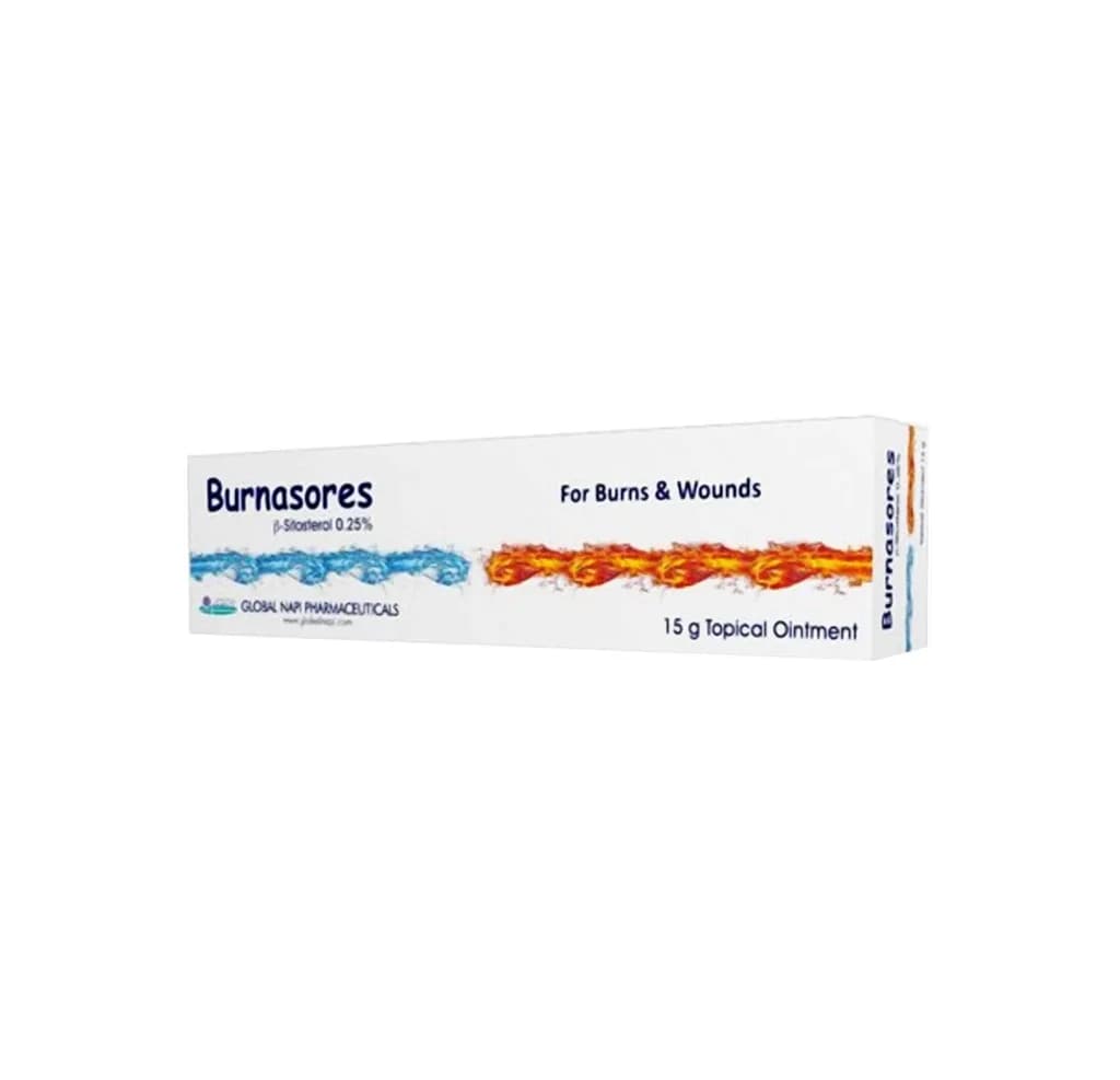 BURNASORES 0.25% OINTMENT 15GM