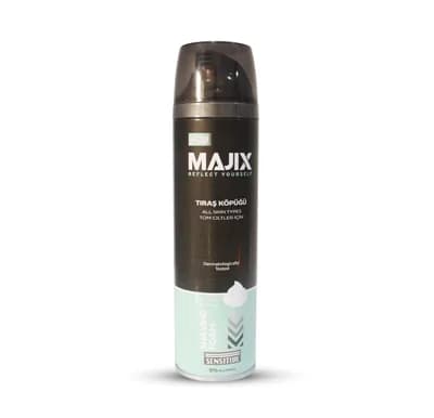 MAJIX SHAVING FOAM SENSITIVE 200M