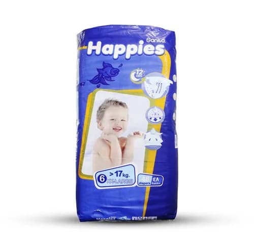 SANITA HAPPIES #6 XX-LARGE (+17KG) 48P