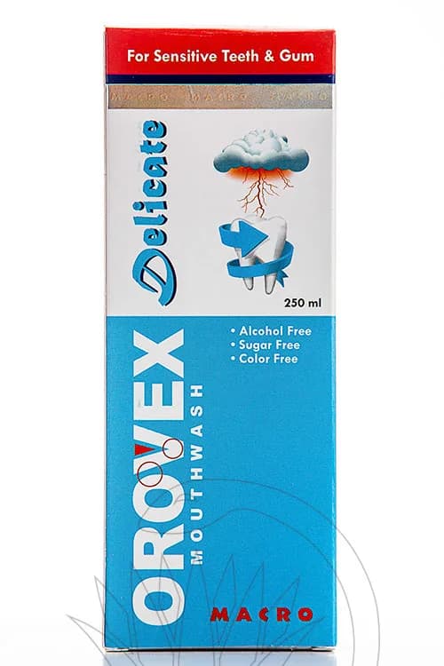 OROVEX DELICATE MOUTH WASH 250ML