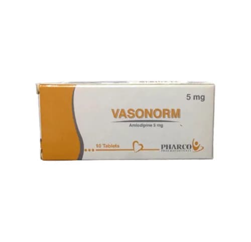 VASONORM 5MG 10/TAB