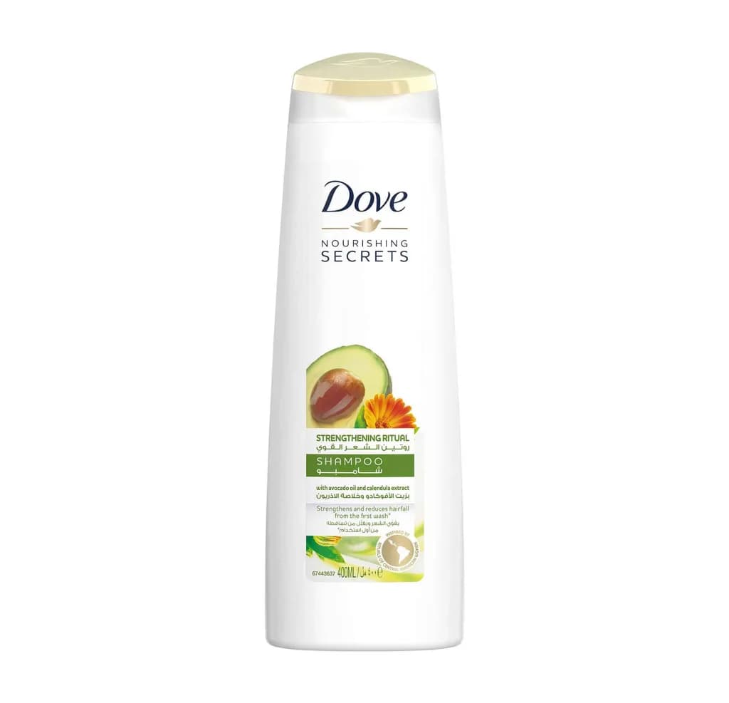 Dove Strengthening Ritual Shampoo Avocado 400M - 46.5Le