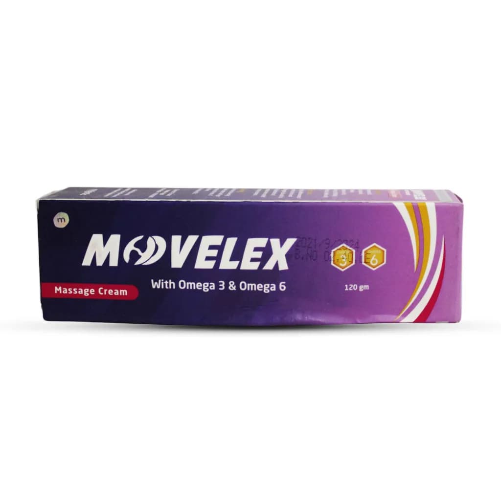 Movelex Massage Cream 120Gm