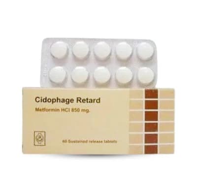 Cidophage Retard 850Mg 60 Tablets