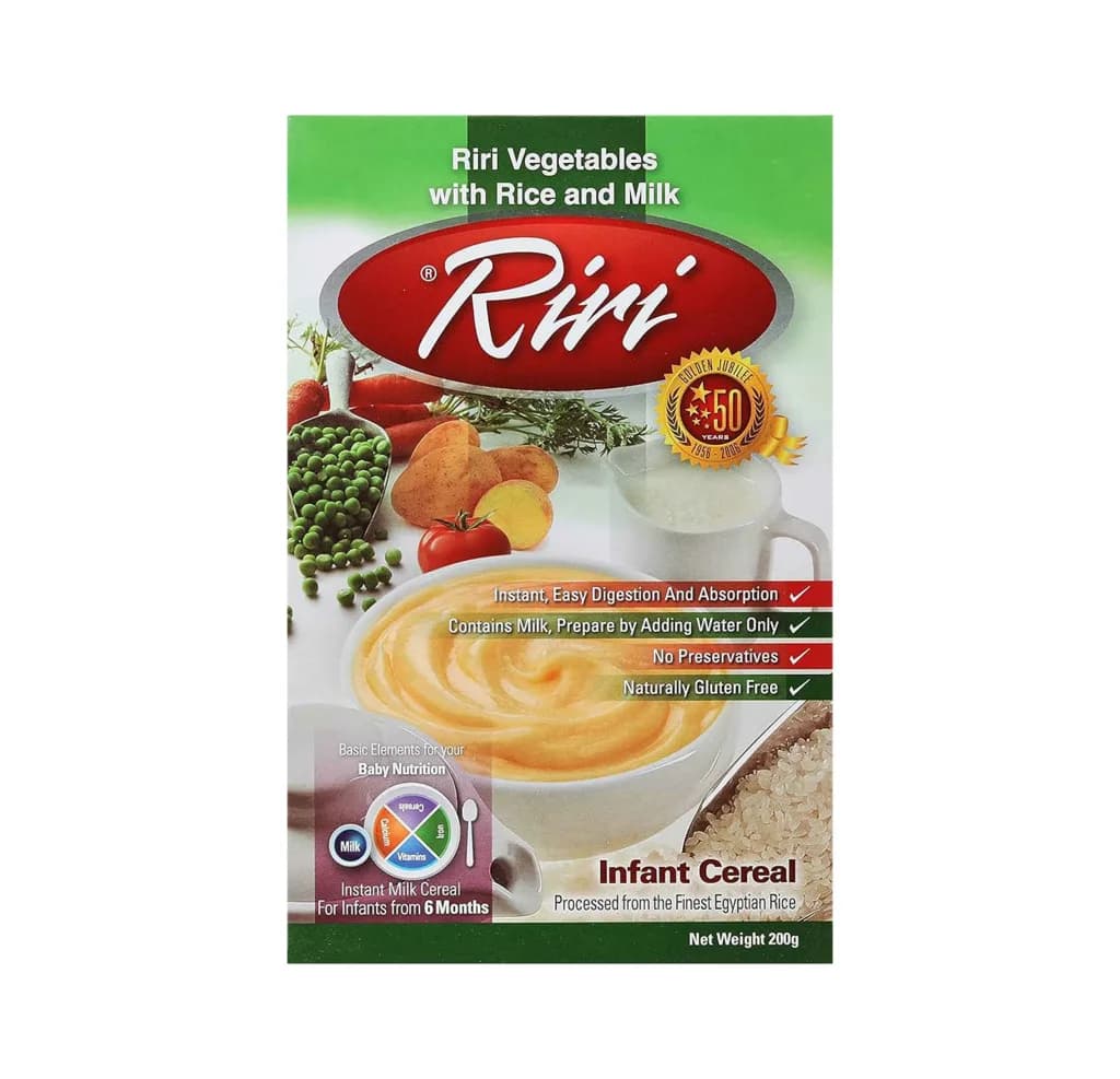 RIRI CEREAL MIXED VEGETABLES 200GM