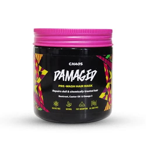Chaos Damaged Pre-Wash Natural Hair Mask 300ml