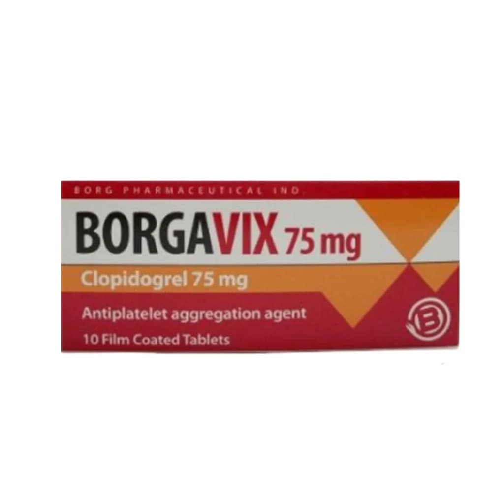 BORGAVIX 75MG 30/TAB