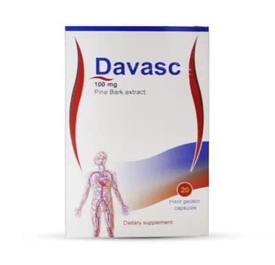 DAVASC  HARD GELATIN 100/MG 20CAPS