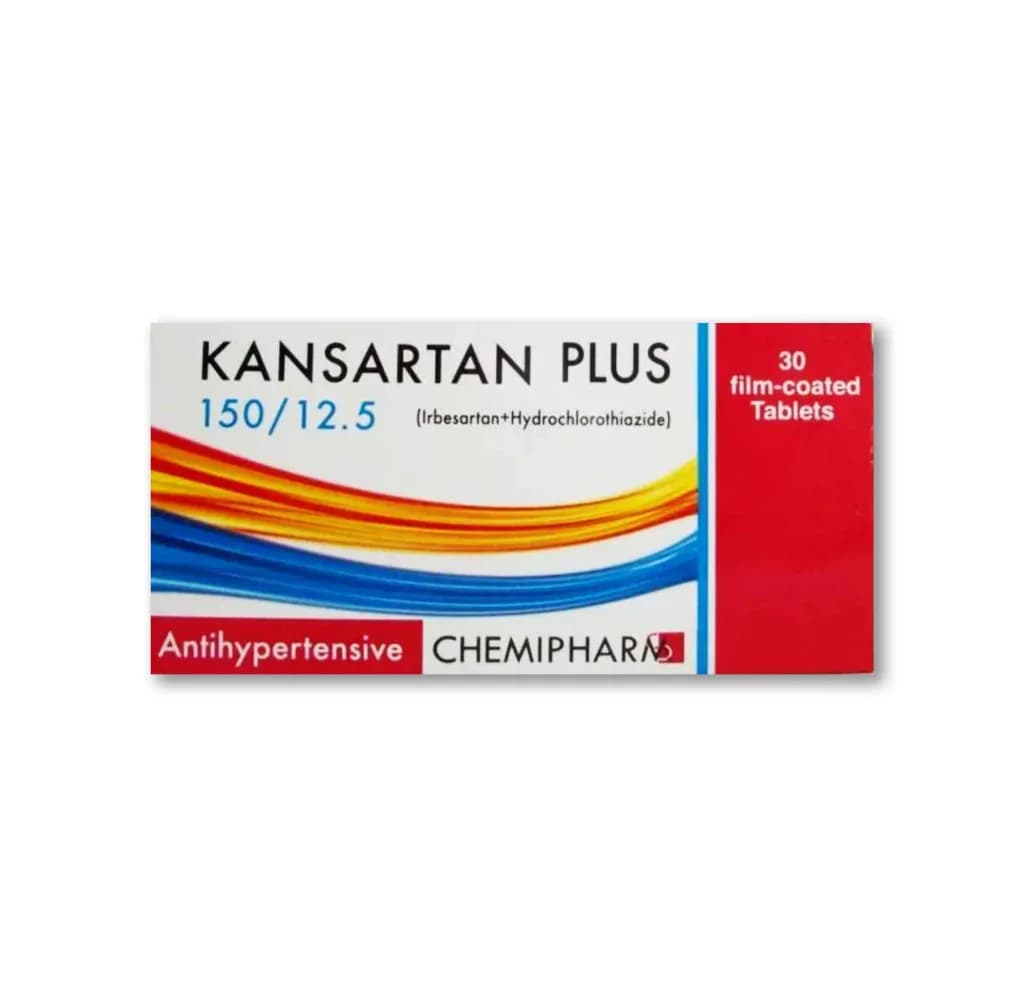 Kansartan Plus 150/12.5Mg 30 Tablets