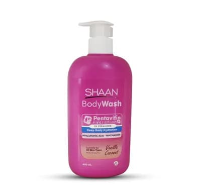 SHAAN BODY WASH VANILLA COCONUT 480ML