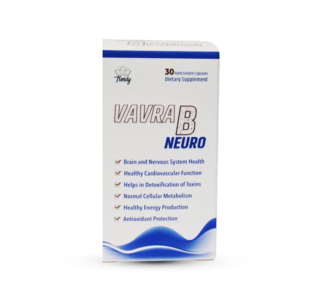 Vavra B Neuro 30 Hard Gelatin Capsules