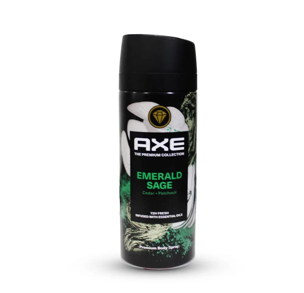 Axe Emerald Sage Deoderant Body Spray for Men 150ml