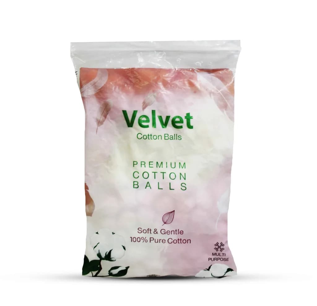 VELVET PREMIUM COTTON BALLS 200PCS