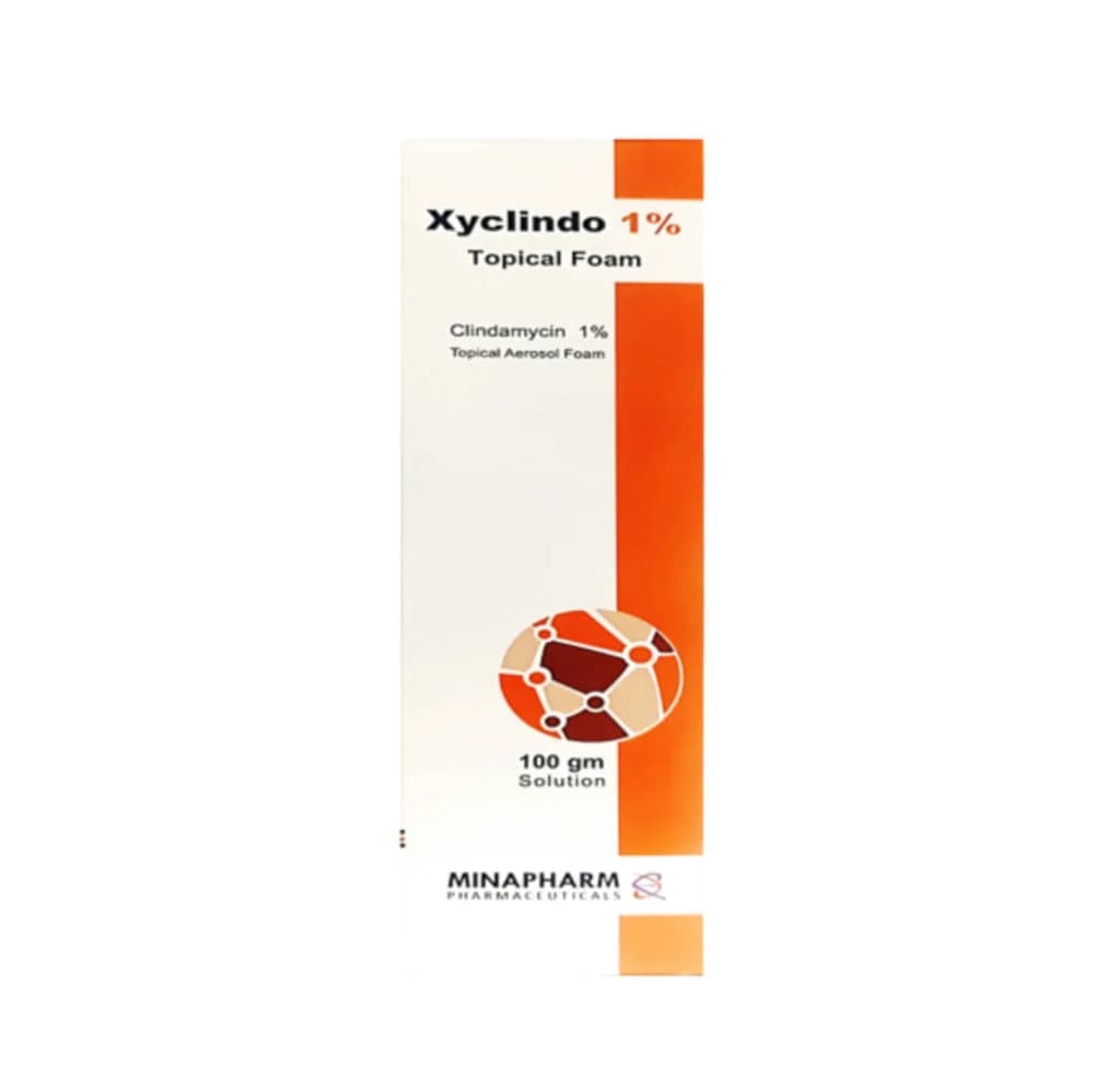 Xyclindo Topical Foam Solution 100GM