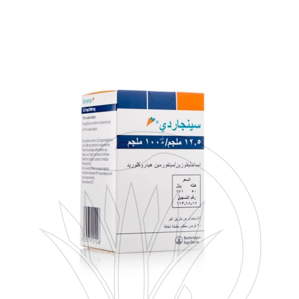 Synjardy 12.5/1000Mg 60 Tablets