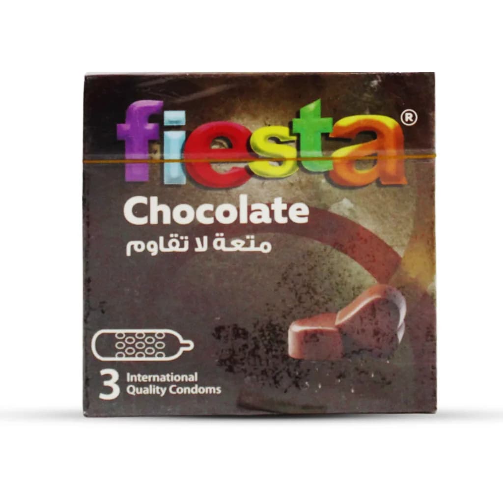 Fiesta Condoms Chocolate 3P