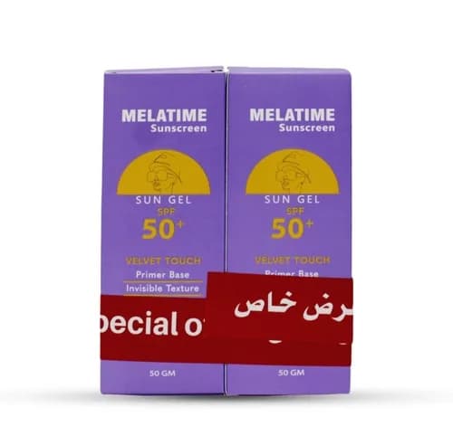 Melatime Sunscreen Spf50+ Gel 50ml 1+1 OFF