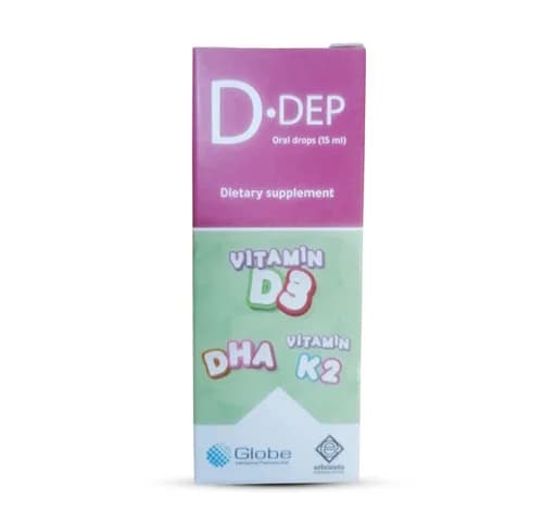 D.Dep Vitamin D3 + K2 Oral Drops 15ml