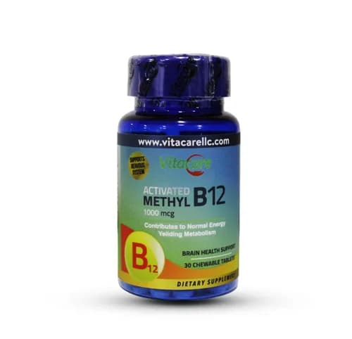 Vitacare Activated Methyl B12 30 Chewable Tablets