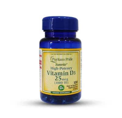 PURITAN VITAMIN-D3 1000IU 100/CAP?