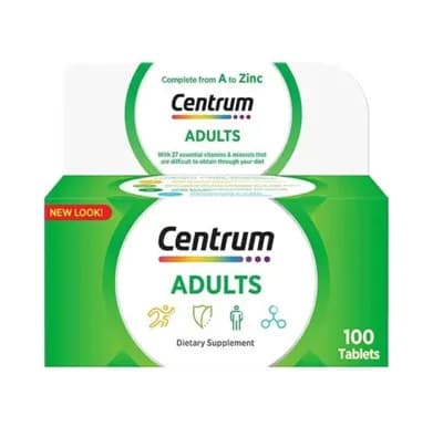 Centrum Adult W/Lutein 100/Tab ?