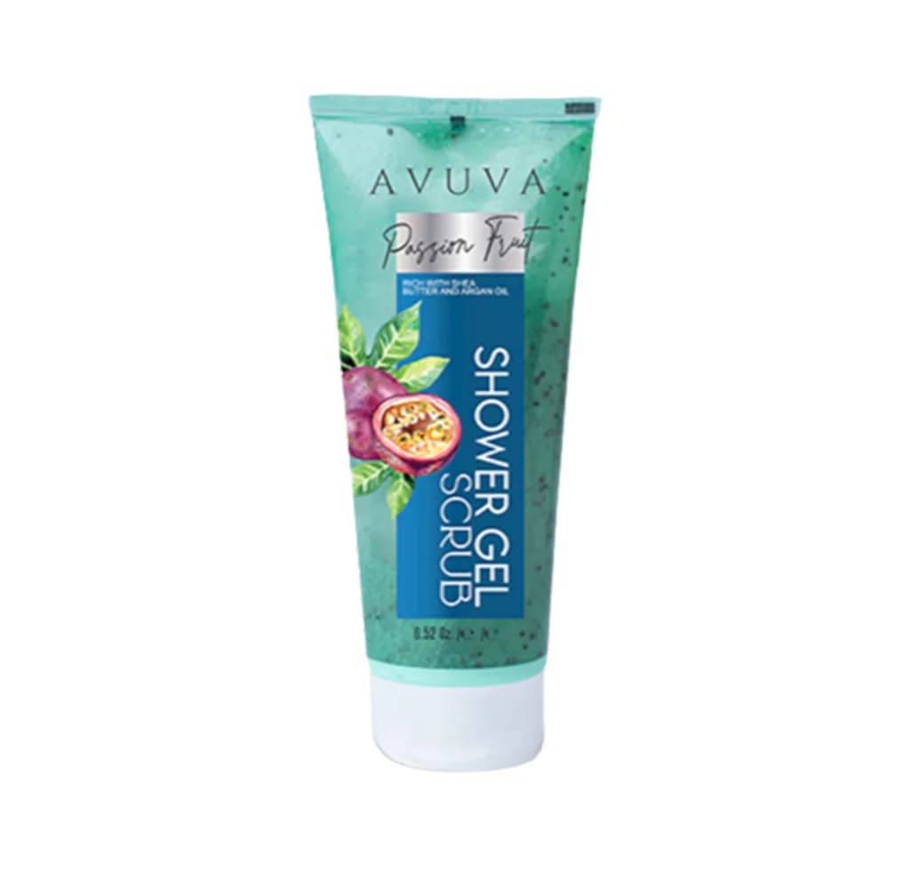 AVUVA SH. GEL SCRUB-PASSION FRUIT 185GM