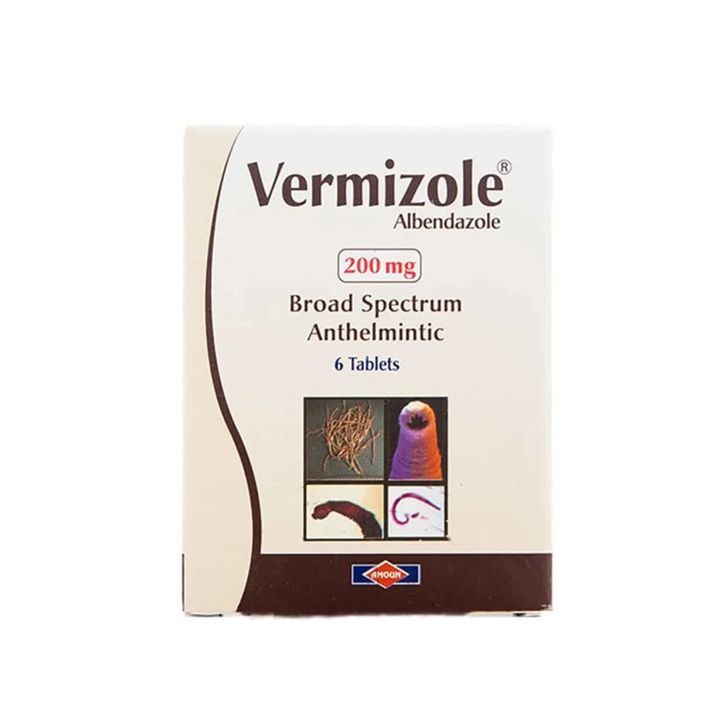 Vermizol 200Mg 6 Tablets